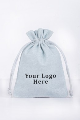 Buy Plain Cotton Pouches With Logo Wedding Favor Bag BagsnPotli